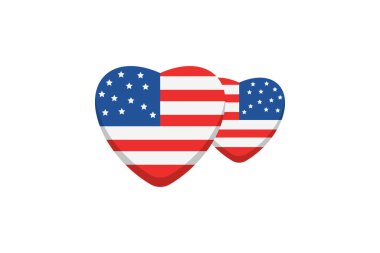 Büyüleyici bir Düz Kalp İllüstrasyonu