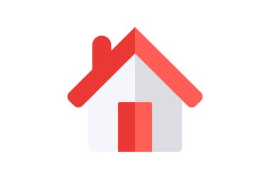 Home Haven Düz Simgesi Abode