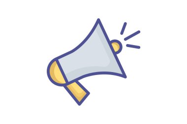 Vibrant Fill Icon for Loudspeakers