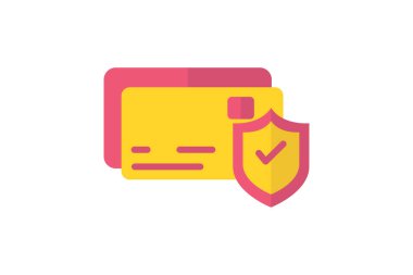 protection icon vector illustration in flat style for any purpose