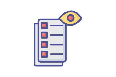 Kontrol Listesi, Vektör Özeti Doldurulmuş Simge Raporu