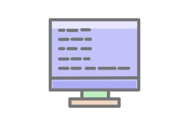 Bilgisayar, Operatör Vektörü Muhteşem Doldur Simgesi