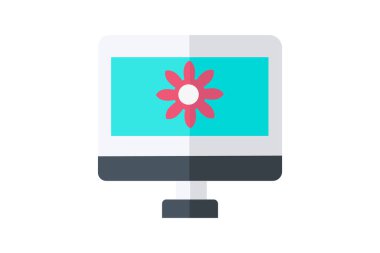 çevrimiçi tıbbi servis, Tıbbi Vektör Düz Simge