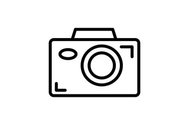 Kamera, Fotoğraf, Aygıt Vektör Satırı Simgesi