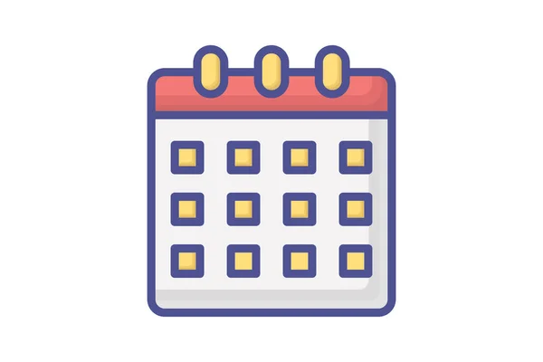 Commerce Kalender Icon Für Promotionen Und Planung — Stockvektor