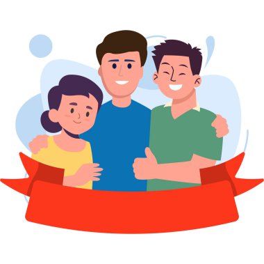 Ebedi Bağlar Ebeveynler ve Çocuklar Simgesi