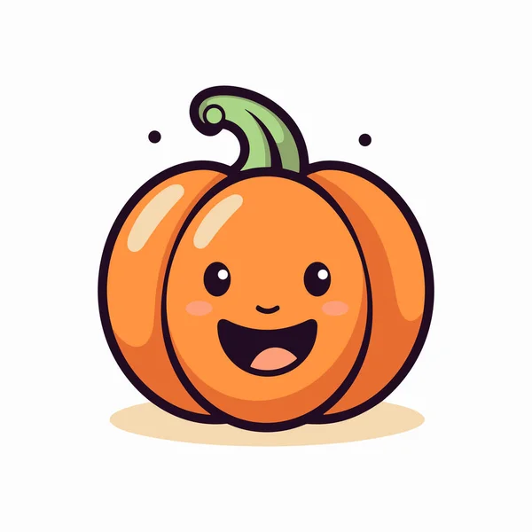 Spooky Jack Melon Icon — Stock Vector