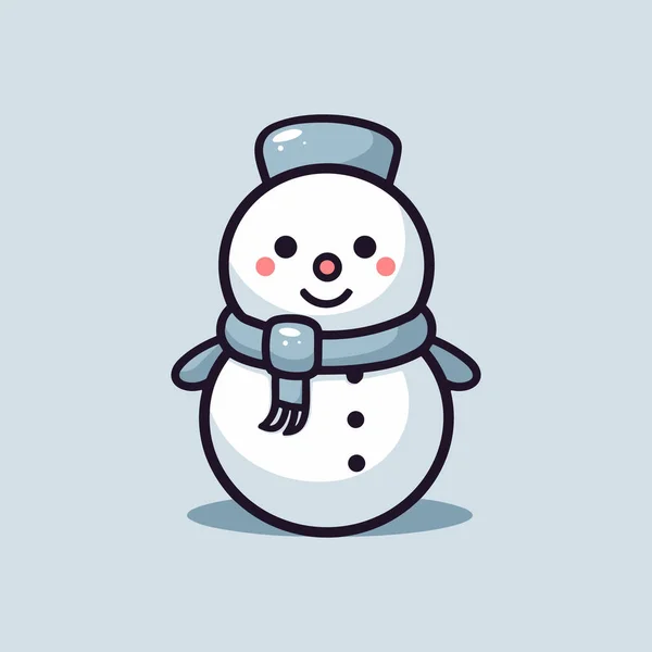 Волшебная Икона Снеговика — стоковый вектор