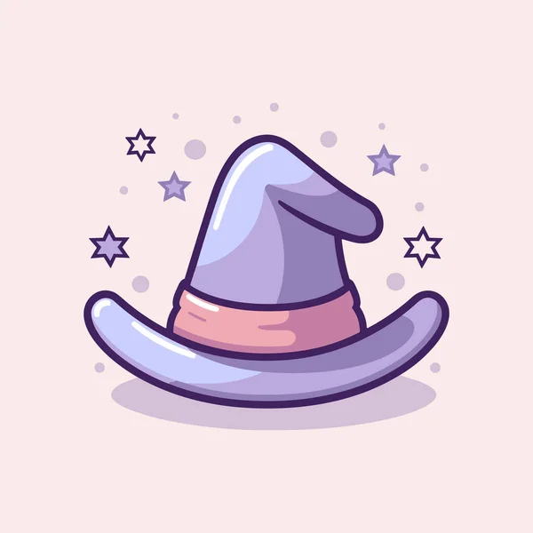 Magical Hats Flat Icon — Stock Vector