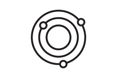 seo modern simgesinin vektör illüstrasyonu