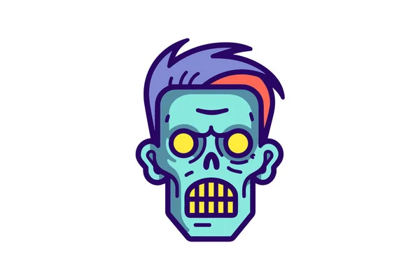 Zombie Horde Zombie Icon — Stock Vector