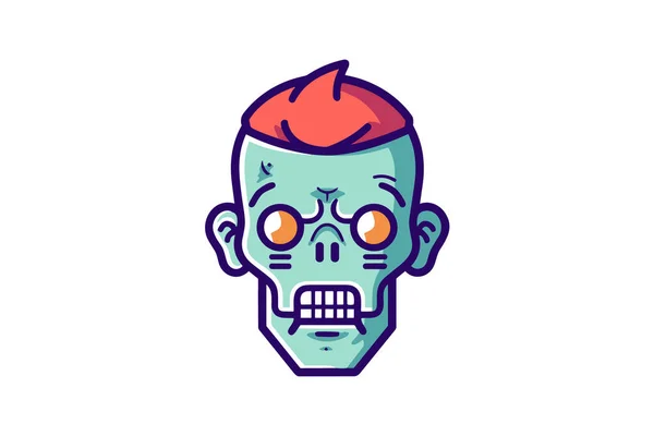 Zombie Hordes Zombie Icon — Stock Vector