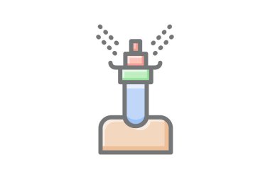 Hidroakım Bitki Suyu Pompalama Vektörü Muhteşem Simgeyi Doldur