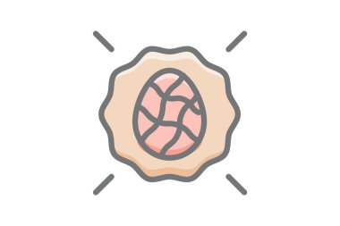 Çoklu Renk, Yumurta, Paskalya Vektörü Muhteşem Simge