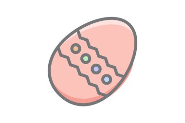 Noktalı Yumurta, Paskalya, Yumurta Vektörü Muhteşem Simge