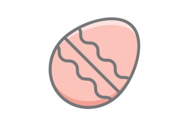 Çoklu Stil Paskalya Yumurtası, Yumurta Vektörü Muhteşem Simgesi