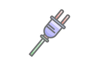 Fiş, Bağlantı, Güç Vektörü Muhteşem Simge