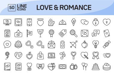 Aşk ve Aşk Satırı Simgeleri Vol 1 'i paketledi