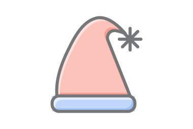 Neşeli Noel Baba Şapkası Muhteşem Taslak Simgesi 'nin açılışı