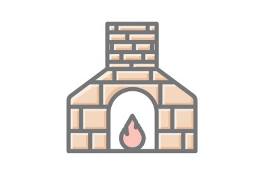 Zamansız Tatil Sembolleri Muhteşem Taslak Simgesi