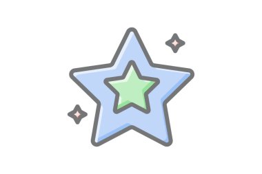 Noel Kutlama Elementleri Muhteşem Çizgi Simgesi