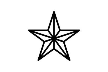 Büyüleyici Noel Yıldızı Bagaj Hattı Simgesi