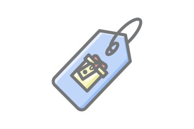 Etiket Muhteşem Çizgi Simgesi Özü Açılıyor