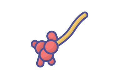 Göksel Noel Göstergesi Taslak Simgesi Dolduruldu