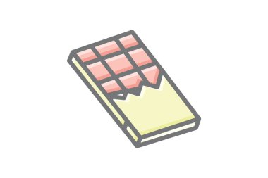 Çekici Noel Çikolatası Muhteşem Lineal Simgesi