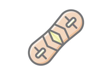 Bayramlık Noel Muhteşem Çizgi Simgesi