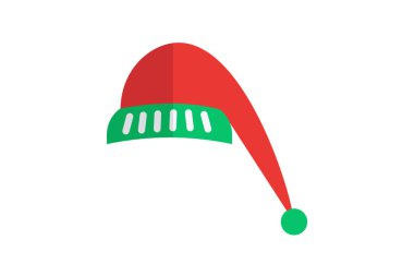 Sıcak Kış Şapkası Düz Simgesi
