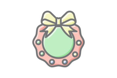 Sonsuz Noel Muhteşem Çizgi Simgesi