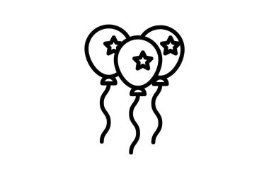 Noel Balonu Hava indirme Şenlik Hattı Simgesi