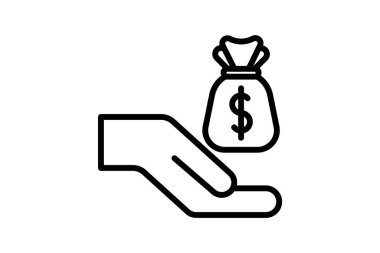 Başarı, ödül tamamen düzenlenebilir vektör çizgisi simgesi