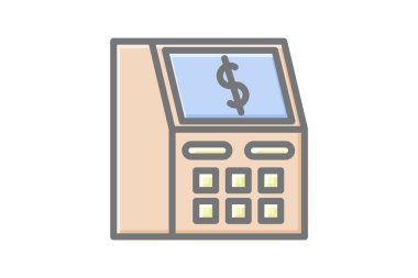 Sepet, tam olarak düzenlenebilir vektör çizgisi simgesini finanse et