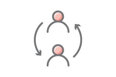 Siyah, siyah zemin tamamen düzenlenebilir vektör çizgisi simgesi