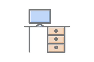 İş, tam olarak düzenlenebilir vektör çizgisi simgesi değiştir