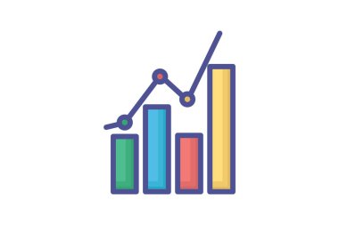 Analiz, tam olarak düzenlenebilir vektör çizgisi simgesi