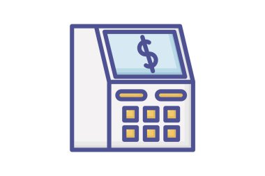 Sepet, tam olarak düzenlenebilir vektör çizgisi simgesini finanse et