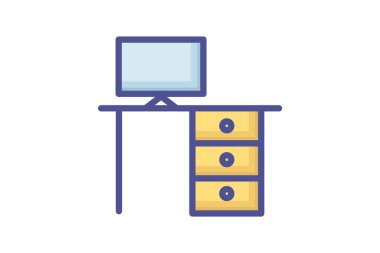 İş, tam olarak düzenlenebilir vektör çizgisi simgesi değiştir