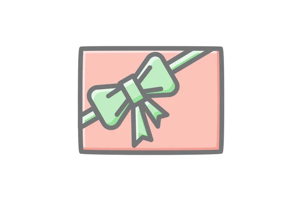Onthulling Van Betovering Van Christmas Gift Boxes Awesome Lineal Icon — Stockvector