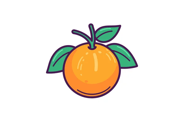 Icona Vettore Del Mango Illustrazione Icona Frutta Design Vettoriale Stile — Vettoriale Stock