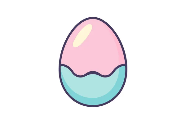 Vector Illustration Easter Egg — Stock Vector