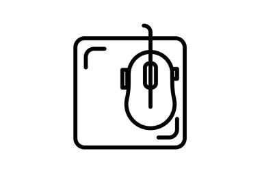 Kusursuz Çeviklik Satırı Simgesi ile Fare Gezgini