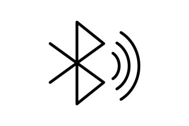 Bluetooth Kusursuz Bağlantılar Yeniden İnşa Edilen Satır Simgesi