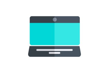 Laptop Teknoloji Deneyimini Arttır Düz Simge