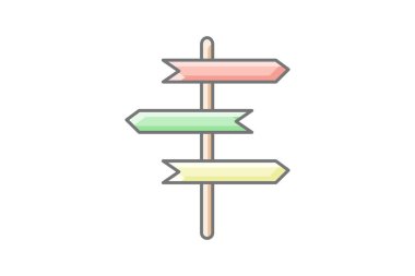 Yönetsel Muhteşem Taslak Simge Seyahat ve Tur Simgesi, Turizm Simgesi, Dünya Simgelerini Keşfeden