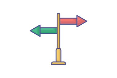 Yönler Simge Seyahat ve Tur Simgesi, Turizm Simgesi, Dünya Simgelerini Keşfeden Yönler
