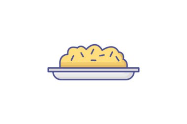 Yerel Mutfak Ana Hattı Simge Seyahat ve Tur Simgesi, Turizm Simgesi, Dünya Simgelerini Keşfeden