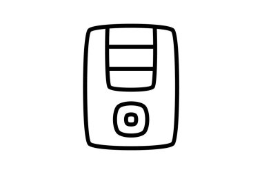 Bilgisayar Donanımı, Bilgisayar Bileşeni Satır Biçimi Oultine Simgesi